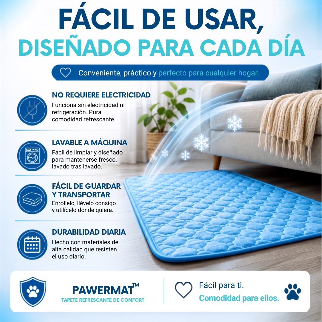PowerMat™ Tapete Refrescante